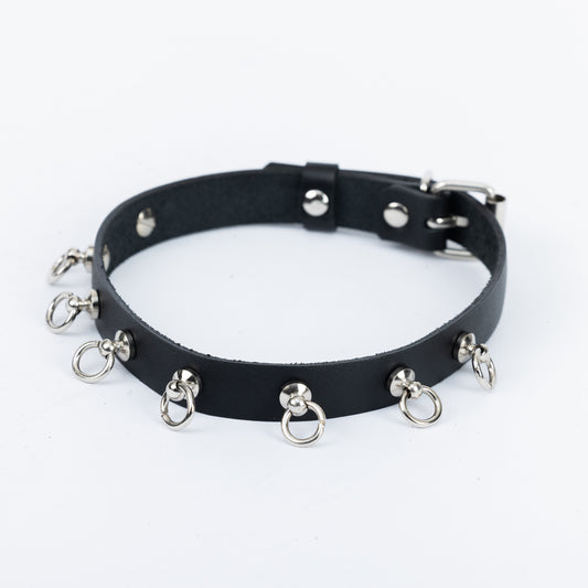 Choker with Metal Hardware