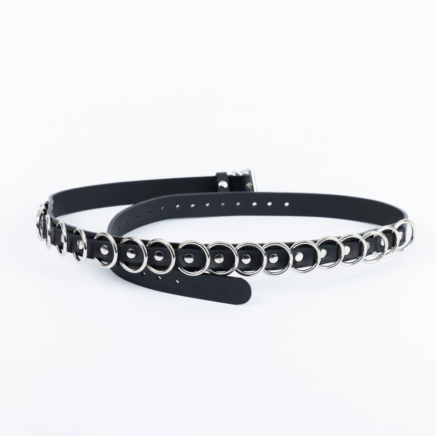 Belt with Metal Rings