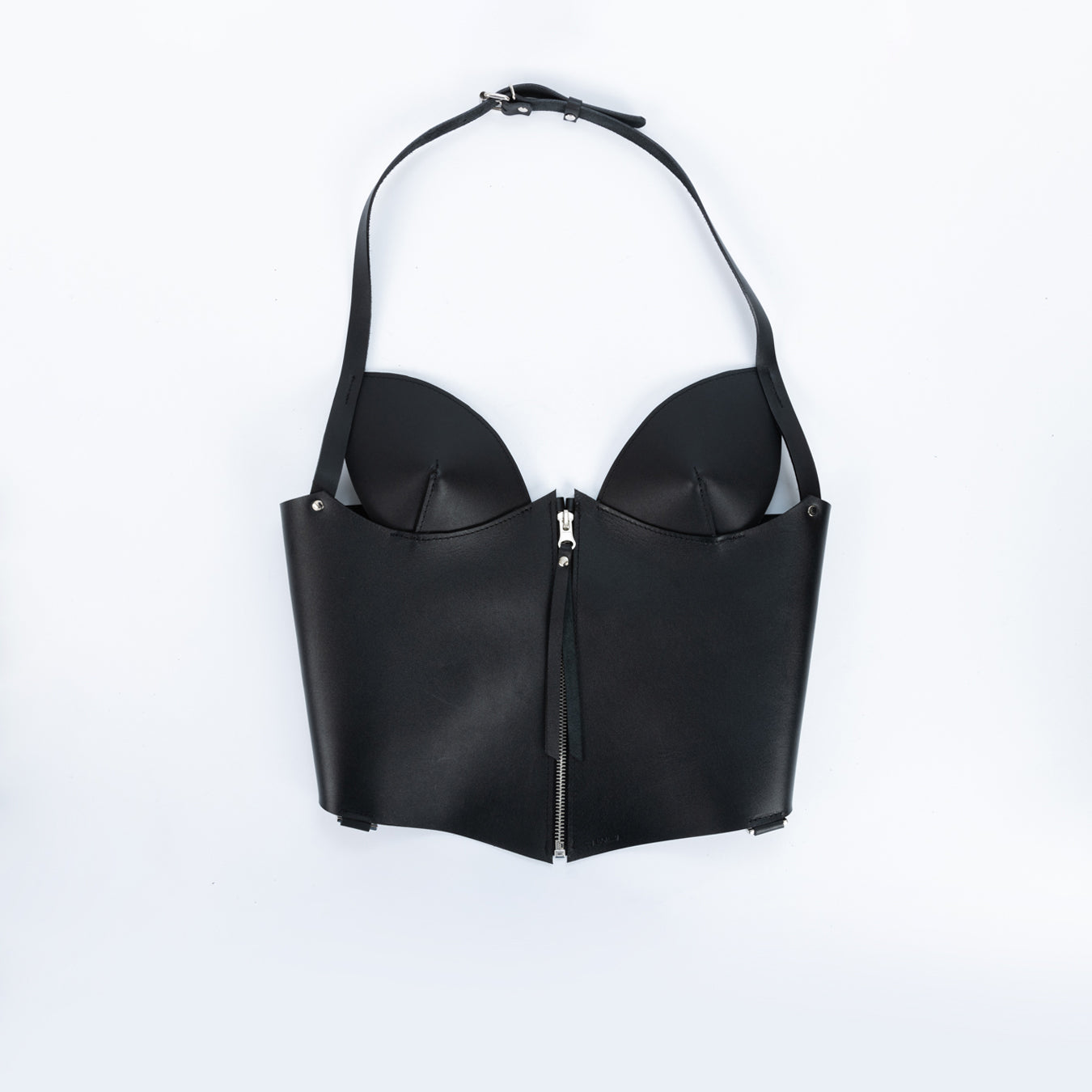 Bustier with suspenders