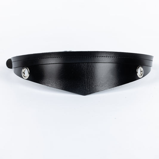 Belt with metal holes