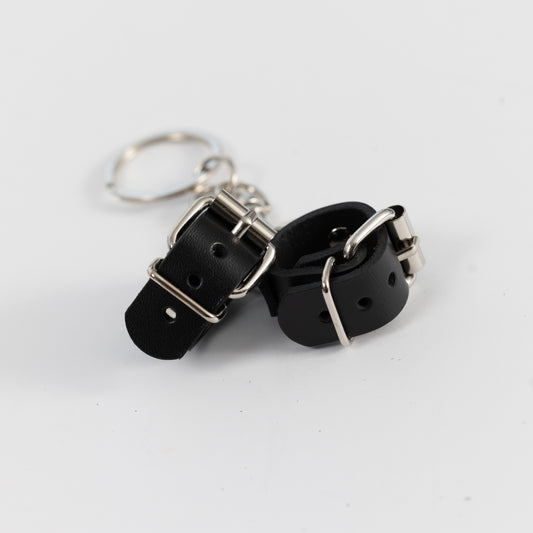 Minimal Handcuff Inspired Keychain